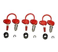 Lock Set 3 Pieces for Trunk and Luggage GIVI All Types Z228 Red Key Z228