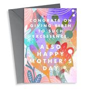 Giving Birth to Excellence Mother’s Day Card