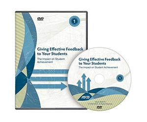 Giving Effective Feedback To Your Students, Disc 1: The Impact On Student Achievement DVD