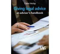 Giving legal advice: an adviser's handbook