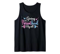 Giving Parenthood My All New Mom Dad Pride Tank Top