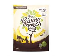 The Giving Tree Freeze Dried Fruit Crisps - Vegan, Gluten Free Nutritional Crisps (Banana, 38g (Pack of 6))