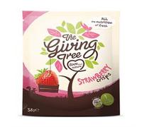 The Giving Tree Freeze Dried Fruit Crisps - Vegan, Gluten Free Nutritional Crisps (Strawberry, 38g (Pack of 6))