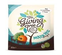 The Giving Tree Vacuum Fried Veggie Crisps - Vegan, Gluten Free Nutritional Crisps (Mixed Vegetables, 22g (Pack of 6))
