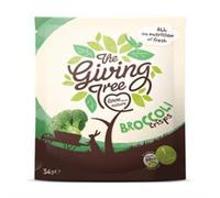 Giving Tree Snacks Vacuum Fried Broccoli Crisps 36g