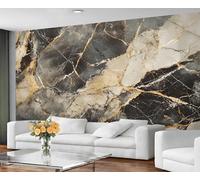 GIVLWF Marble Living Room Wallpaper Stone Texture Mural & Wall Decor Cracked Art Wallpaper for Bedroom Non Self Adhesive Wall Paper & Mural