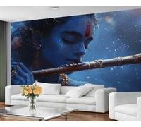 GIVLWF Wallpaper - Anime Home Decor & Large Mural, Oriental Music Wallpaper for Living Room, Bedroom Wall Paper, Wall Mural - Not Self Adhesive, Traditional Asian