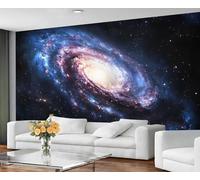 GIVLWF Wallpaper - Galaxy Bedroom Wallpaper Murals, Galaxy Wall Paper for Living Room, Large Mural & Room Decor, Space Wall Paper - Not Self Adhesive