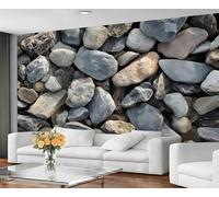 GIVLWF Wallpaper, Marble Mural & Home Decor, Stone Texture Wallpaper for Living Room, Rustic Vintage Bedroom Wall Paper, Non-Self-Adhesive, Murals for Walls