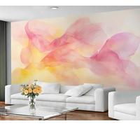 GIVLWF Wallpaper - Pastel Home Decor & Mural, Abstract Marble Bedroom Wallpaper, Gradient Colorful Wall Paper for Living Room, Large Wall Mural (Not Self-Adhesive)