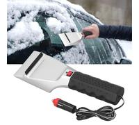 GIVOKE 12V Electric Windshield Ice Scrapers USB, Auto Heated Snow Removal Shovel Windshield Glass Defrost Clean Tools for Cars Trucks SUV in Winter