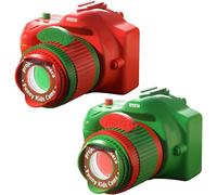 GIVOKE 2PCS Christmas Slide Projector for Kids, Christmas Educational Learning Bedtime Night Light Chrismas Projector Indoor Lighting