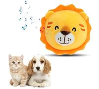 GIVOKE Active Moving Pet Plush Toy, Talking Moving Interactive Dog Toys, Shake Bounce Boredom Toys, Dog Training Ball Pet Toy For Cats, Small And Medium Dogs (Lion)