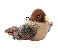 GIVOKE Interactive Cat Feather Toys 6 Sounds Chirpy Bird Cat Toys for Indoor Cats Funny Squeak Kitten Toys for Boredom (A)