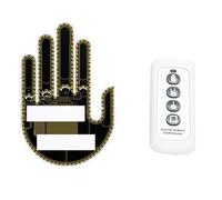 GIVOKE Remote Control Car Finger Light, 3 Gesture LED Signs for Men Women (Battery Required)