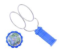 GIVOKE Retro Magic Gyro Wheel, Hand-cranked Inertial Spinning Top, Light Up Magnetic Toy, Rail Twirler, Stress Relief Sensory Toy, Random Color, 1123001