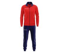 Givova Boys Football Full Zip Tracksuit Training Pants Jogging Bottoms Track Top