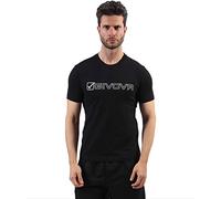 Givova COTTON T-SHIRT BLACK WORLD Size M