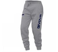 Givova, cotton trousers mod. moon, gray, M