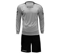 Givova Goalkeeper Hyguana, Men's Kit, mens, KITP009, grey/black, XS