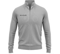 Givova, hoodie city new, gray, M