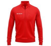 Givova, hoodie city new, red, XL