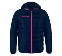 Givova, jacket holland, blue/fuxia, 2XL