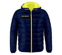 Givova, jacket holland, blue/yellow fluo, XL