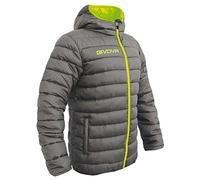 Givova, jacket holland, dark gray /yellow fluo, S