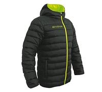 Givova Jacket Holland – Dark Gray/Yellow Fluo – Men S