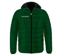 Givova, jacket holland, dark green /black, M