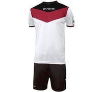 Givova, kit campo, red/black, 4XS