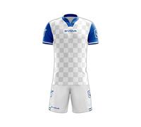 Givova, kit competition, white/light blue, L