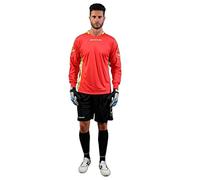 Givova KIT PORTIERE HYGUANA ROSSO CHIARO/NERO Tg. 2XS