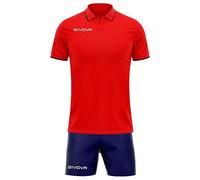 Givova KIT STREET ROSSO/BLU Tg. 4XL