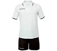 Givova, kit street, white/black, L
