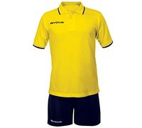Givova Street Short Sleeve Set Yellow,Blue L Men