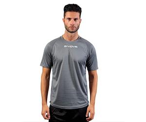 Givova - MAC01 Sport T-shirt, dark grey, 4XL