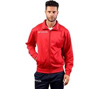 Givova Men's Giacca Polarfleece Mono 500 Sweatshirt, Rouge, XXS