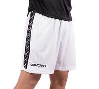 Givova Mens Short Poly Band White
