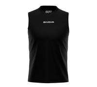 Givova ONE BLACK SLEEVELESS SHIRT Size M