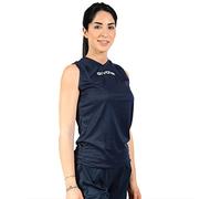 Givova ONE BLUE SLEEVELESS SHIRT Size XS