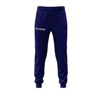 Givova PANTA COTONE KING LOGO SMALL BLU Tg. S