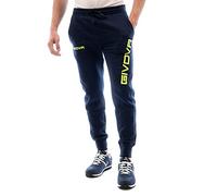 Givova, pants moon, blue/yellow fluo, 2XL