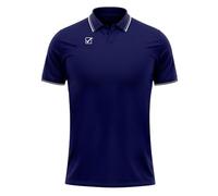 Givova Polo Cotone Piquet Action BLU/Bianco Tg. M