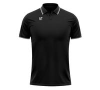 Givova Polo Cotone Piquet Action Nero/Bianco Tg. M