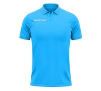 Givova Polo Cotone Piquet Summer Turchese Tg. L