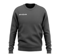 Givova, round neck shirt givova one, dark gray, 2XS