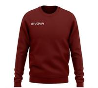 Givova, round neck shirt givova one, garnet, XS