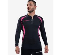 Givova RUNNING LONG SHIRT NERO/FUXIA Tg. 2XL
